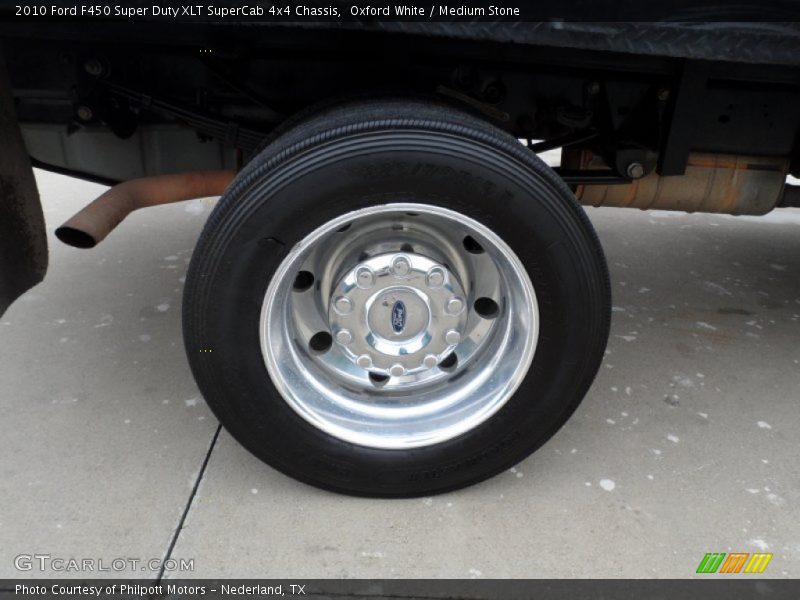  2010 F450 Super Duty XLT SuperCab 4x4 Chassis Wheel