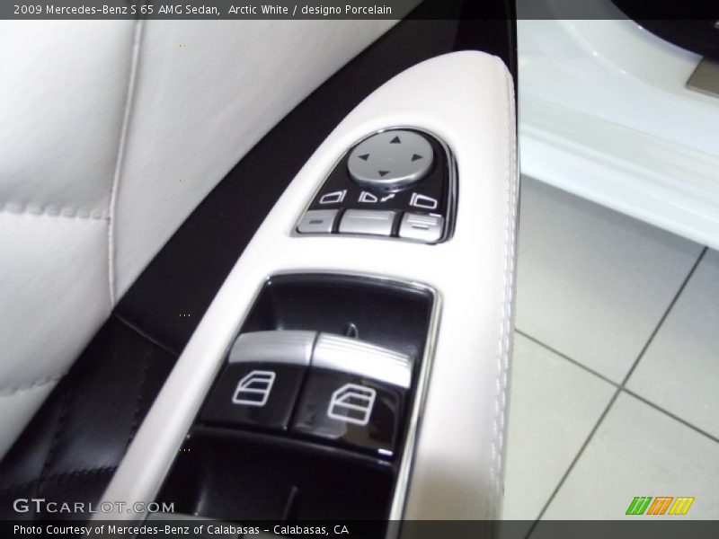 Arctic White / designo Porcelain 2009 Mercedes-Benz S 65 AMG Sedan