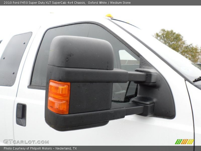 Oxford White / Medium Stone 2010 Ford F450 Super Duty XLT SuperCab 4x4 Chassis