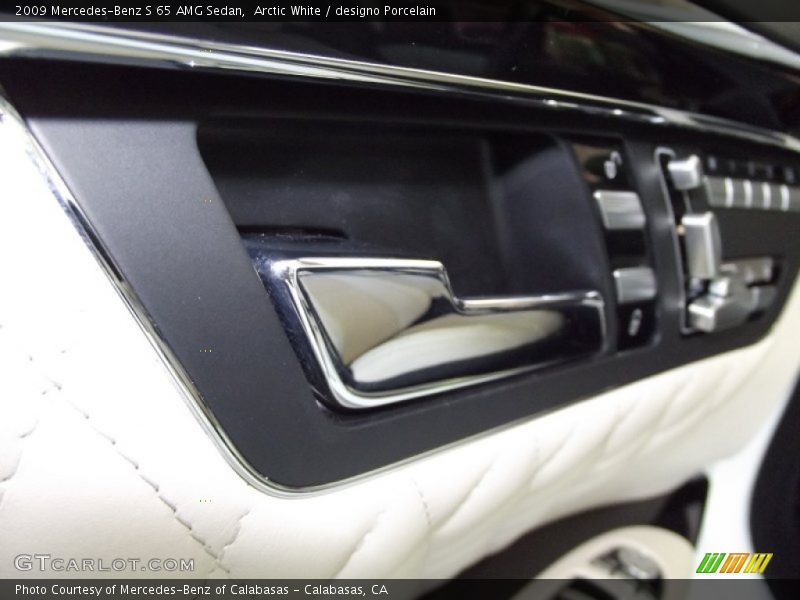 Arctic White / designo Porcelain 2009 Mercedes-Benz S 65 AMG Sedan