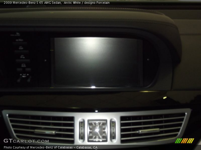 Arctic White / designo Porcelain 2009 Mercedes-Benz S 65 AMG Sedan