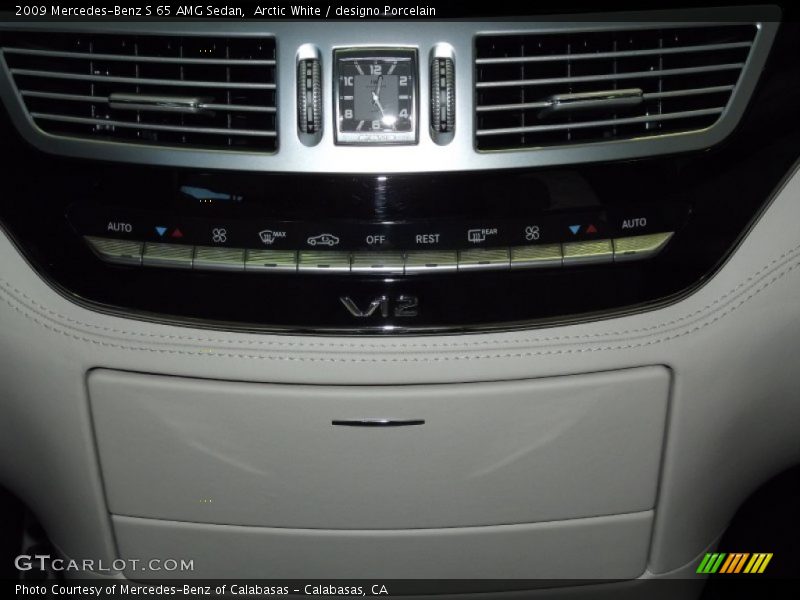 Arctic White / designo Porcelain 2009 Mercedes-Benz S 65 AMG Sedan