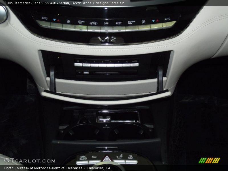 Arctic White / designo Porcelain 2009 Mercedes-Benz S 65 AMG Sedan