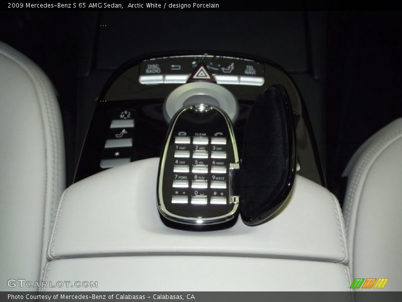 Arctic White / designo Porcelain 2009 Mercedes-Benz S 65 AMG Sedan