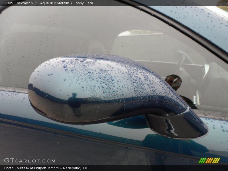 Aqua Blur Metallic / Ebony Black 2005 Chevrolet SSR