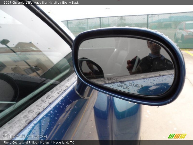 Aqua Blur Metallic / Ebony Black 2005 Chevrolet SSR