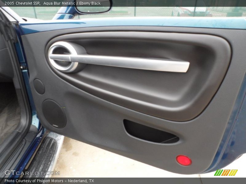 Aqua Blur Metallic / Ebony Black 2005 Chevrolet SSR