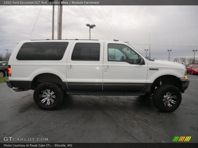 Oxford White / Medium Parchment 2002 Ford Excursion XLT 4x4