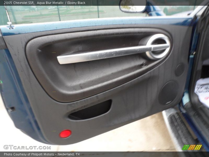 Aqua Blur Metallic / Ebony Black 2005 Chevrolet SSR