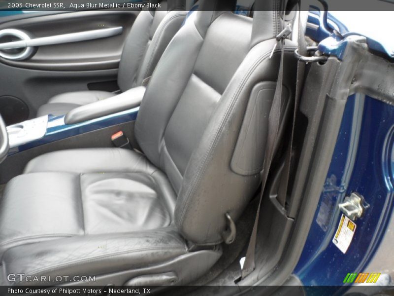 Aqua Blur Metallic / Ebony Black 2005 Chevrolet SSR