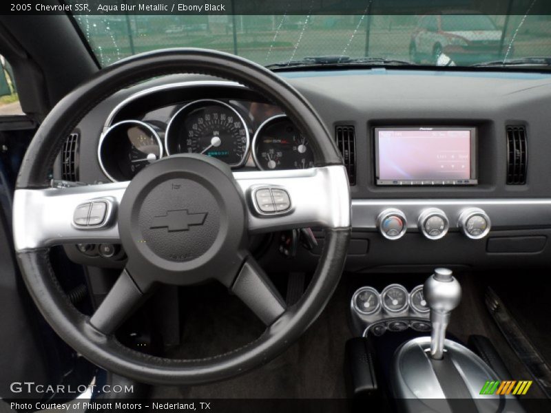 Aqua Blur Metallic / Ebony Black 2005 Chevrolet SSR