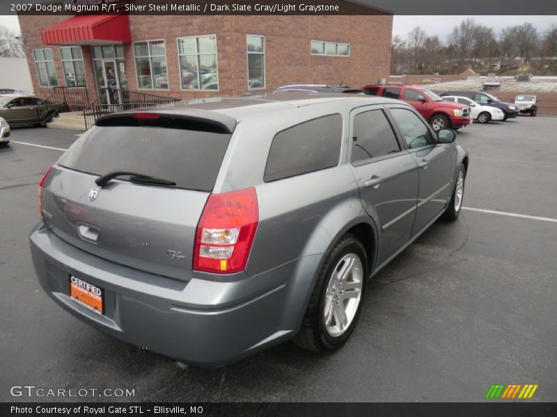 Silver Steel Metallic / Dark Slate Gray/Light Graystone 2007 Dodge Magnum R/T