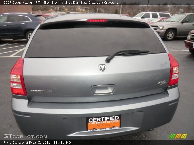 Silver Steel Metallic / Dark Slate Gray/Light Graystone 2007 Dodge Magnum R/T