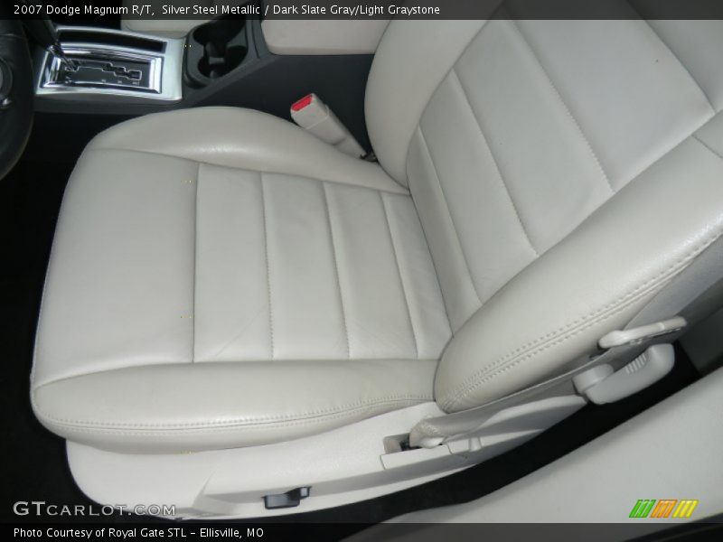 Silver Steel Metallic / Dark Slate Gray/Light Graystone 2007 Dodge Magnum R/T