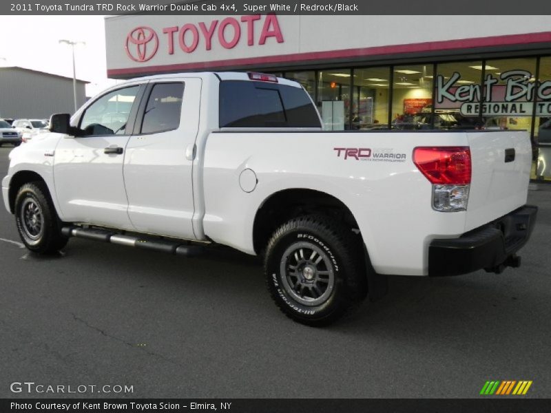 Super White / Redrock/Black 2011 Toyota Tundra TRD Rock Warrior Double Cab 4x4