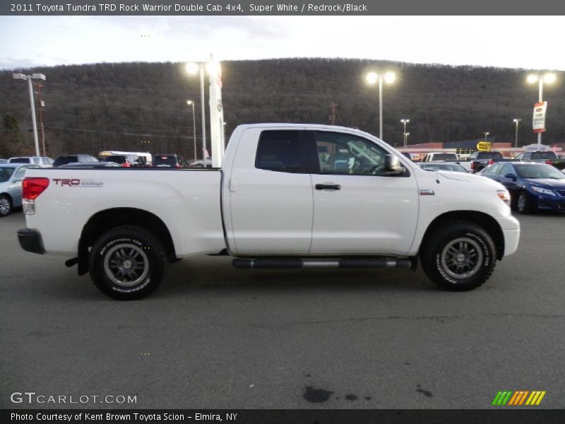 Super White / Redrock/Black 2011 Toyota Tundra TRD Rock Warrior Double Cab 4x4