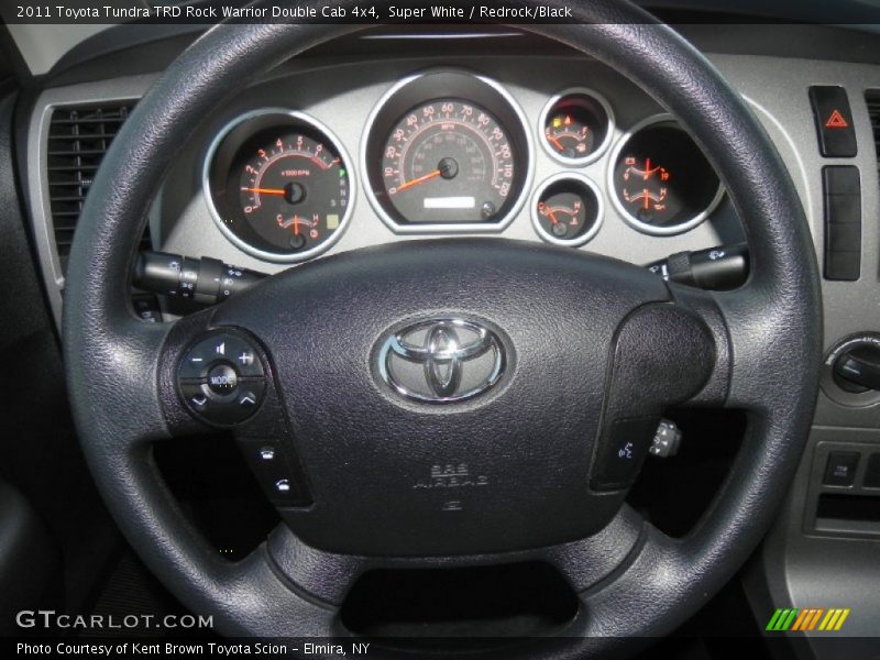 Super White / Redrock/Black 2011 Toyota Tundra TRD Rock Warrior Double Cab 4x4