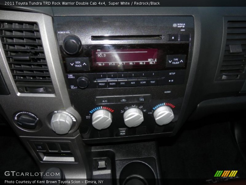 Super White / Redrock/Black 2011 Toyota Tundra TRD Rock Warrior Double Cab 4x4