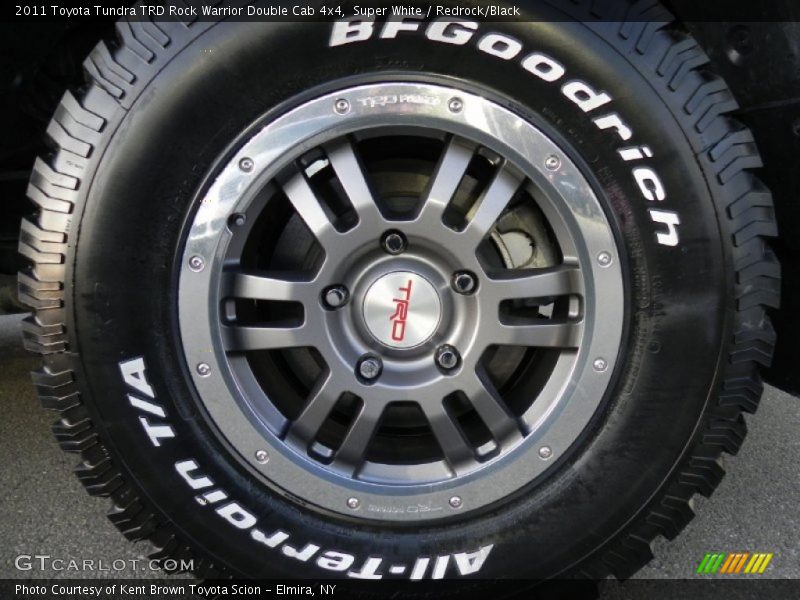 Super White / Redrock/Black 2011 Toyota Tundra TRD Rock Warrior Double Cab 4x4