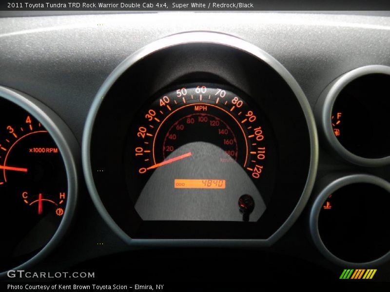 Super White / Redrock/Black 2011 Toyota Tundra TRD Rock Warrior Double Cab 4x4
