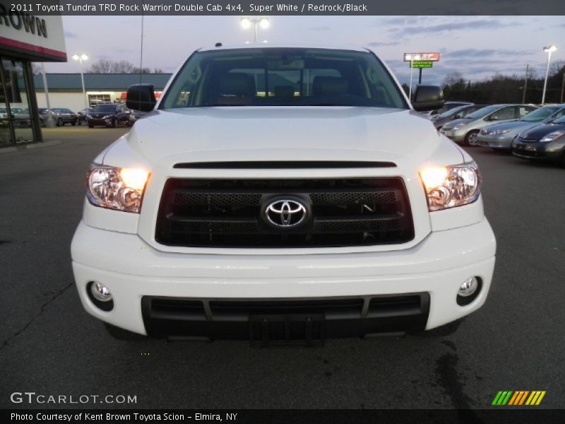 Super White / Redrock/Black 2011 Toyota Tundra TRD Rock Warrior Double Cab 4x4
