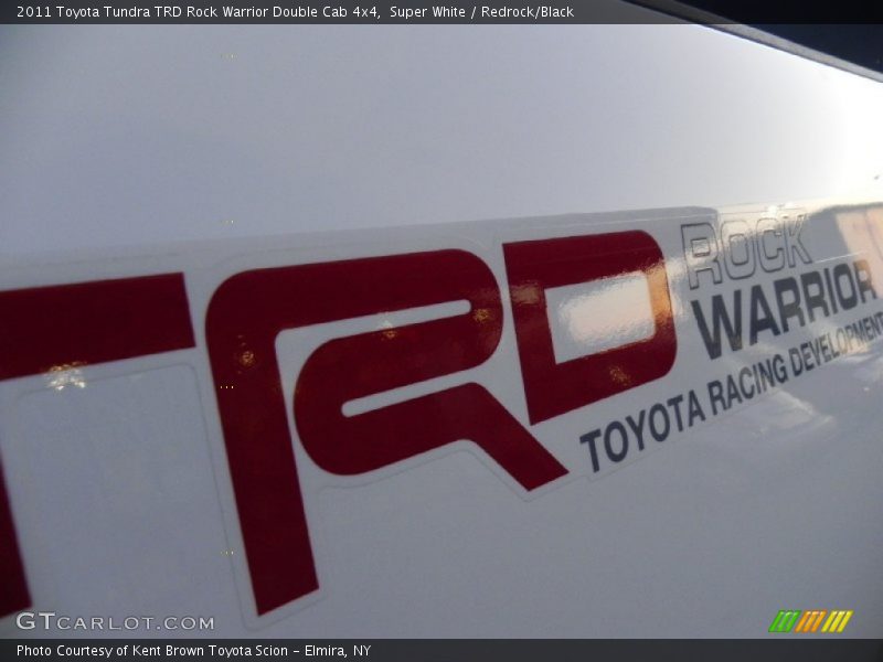 Super White / Redrock/Black 2011 Toyota Tundra TRD Rock Warrior Double Cab 4x4