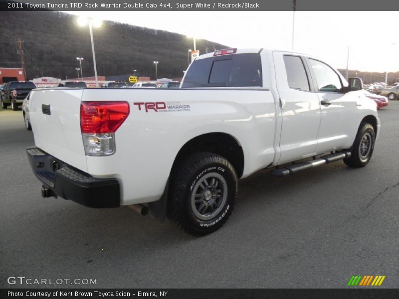 Super White / Redrock/Black 2011 Toyota Tundra TRD Rock Warrior Double Cab 4x4