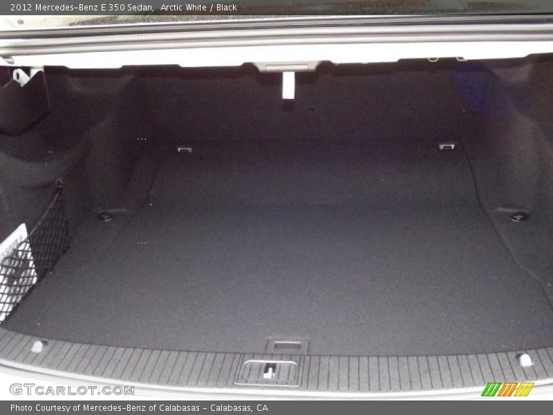 Arctic White / Black 2012 Mercedes-Benz E 350 Sedan