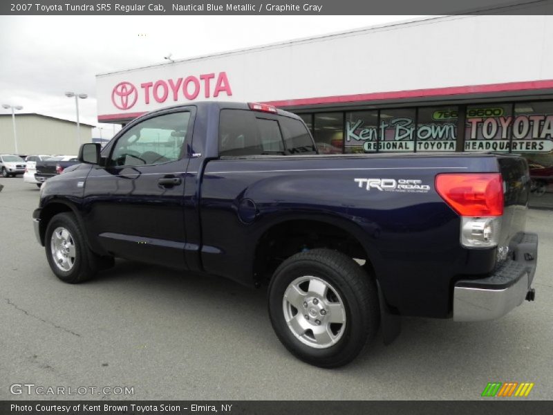 Nautical Blue Metallic / Graphite Gray 2007 Toyota Tundra SR5 Regular Cab