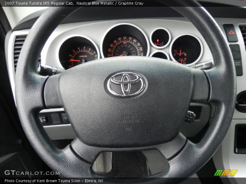 Nautical Blue Metallic / Graphite Gray 2007 Toyota Tundra SR5 Regular Cab