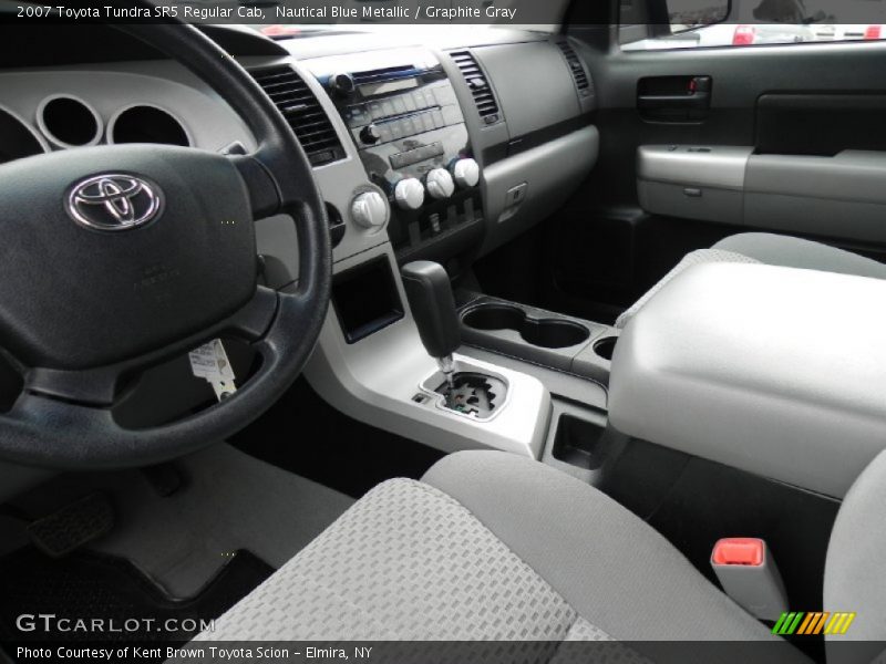 Nautical Blue Metallic / Graphite Gray 2007 Toyota Tundra SR5 Regular Cab