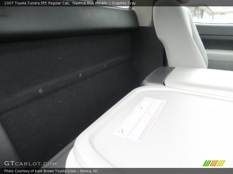 Nautical Blue Metallic / Graphite Gray 2007 Toyota Tundra SR5 Regular Cab