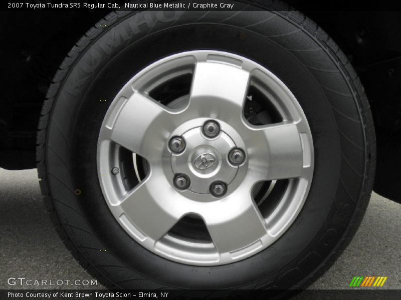 Nautical Blue Metallic / Graphite Gray 2007 Toyota Tundra SR5 Regular Cab