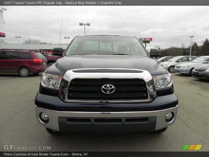 Nautical Blue Metallic / Graphite Gray 2007 Toyota Tundra SR5 Regular Cab