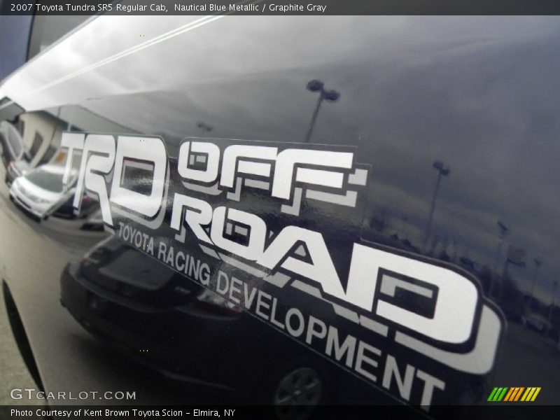 Nautical Blue Metallic / Graphite Gray 2007 Toyota Tundra SR5 Regular Cab