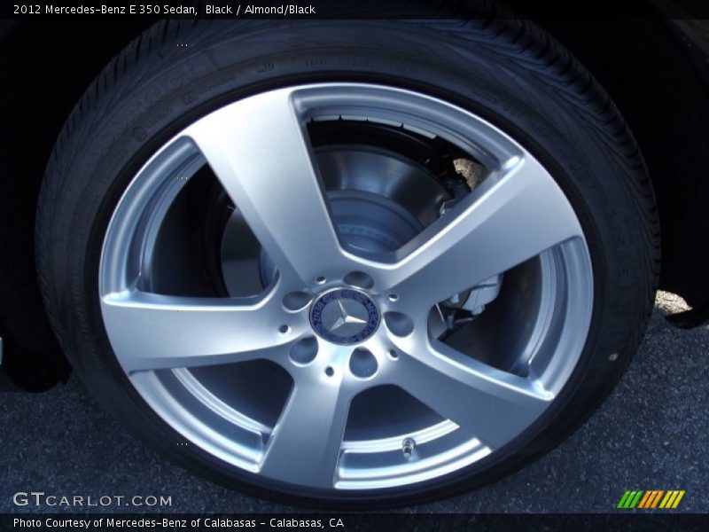 Black / Almond/Black 2012 Mercedes-Benz E 350 Sedan