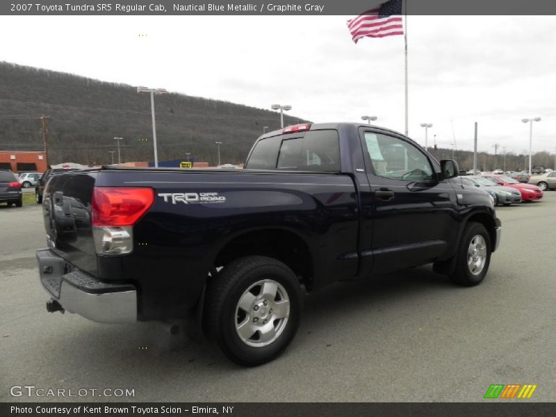 Nautical Blue Metallic / Graphite Gray 2007 Toyota Tundra SR5 Regular Cab