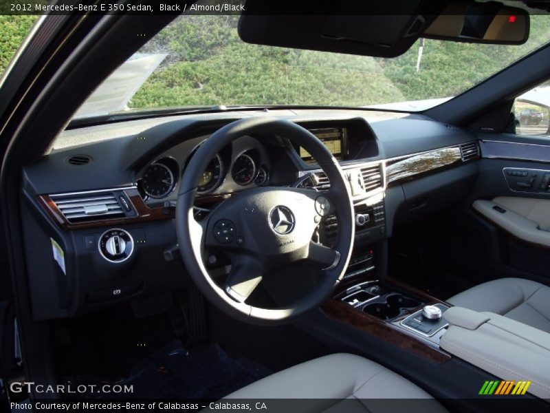 Black / Almond/Black 2012 Mercedes-Benz E 350 Sedan