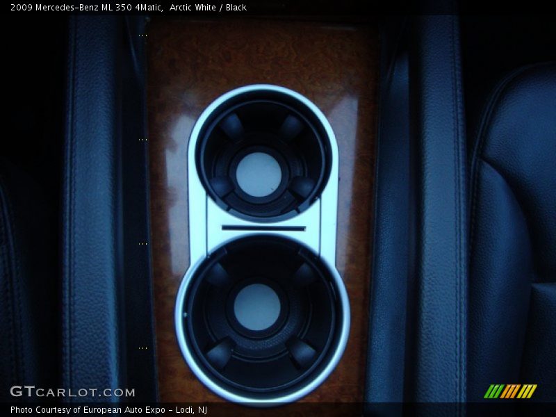 Arctic White / Black 2009 Mercedes-Benz ML 350 4Matic