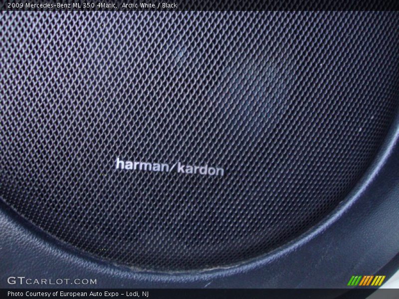 Arctic White / Black 2009 Mercedes-Benz ML 350 4Matic