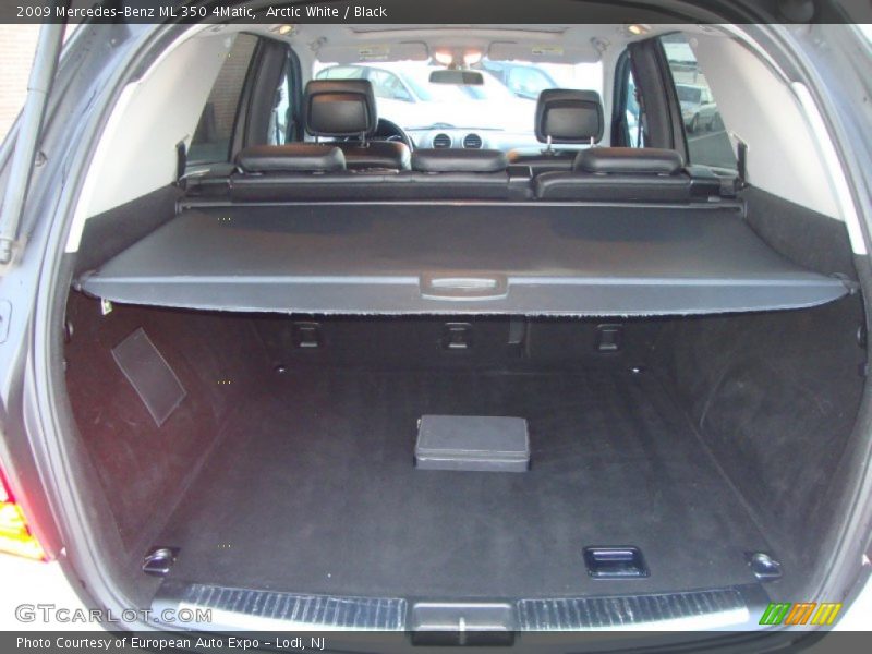 Arctic White / Black 2009 Mercedes-Benz ML 350 4Matic