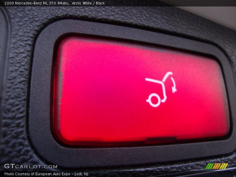 Arctic White / Black 2009 Mercedes-Benz ML 350 4Matic