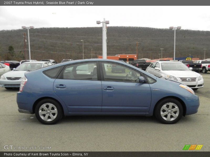 Seaside Blue Pearl / Dark Gray 2007 Toyota Prius Hybrid