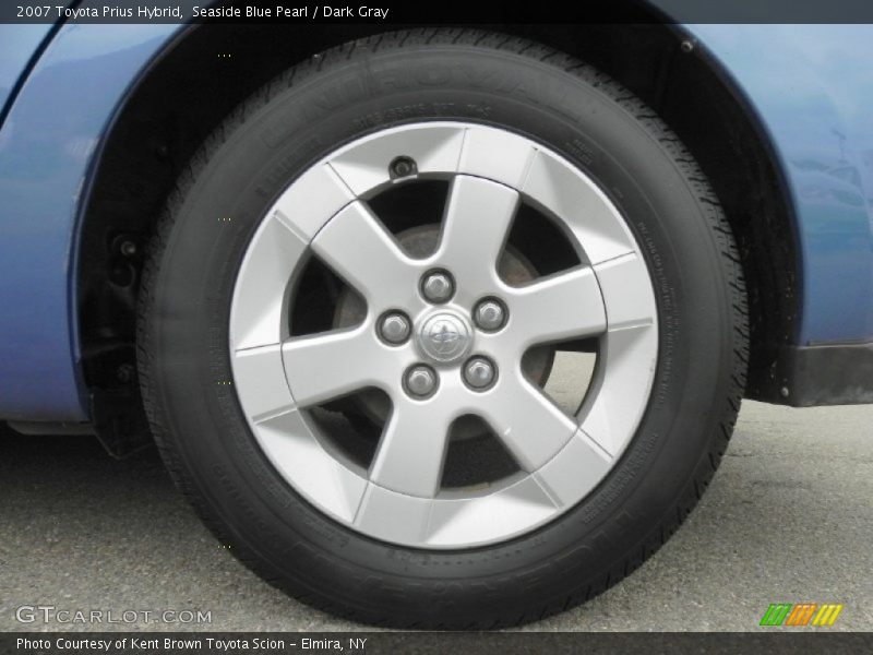 Seaside Blue Pearl / Dark Gray 2007 Toyota Prius Hybrid