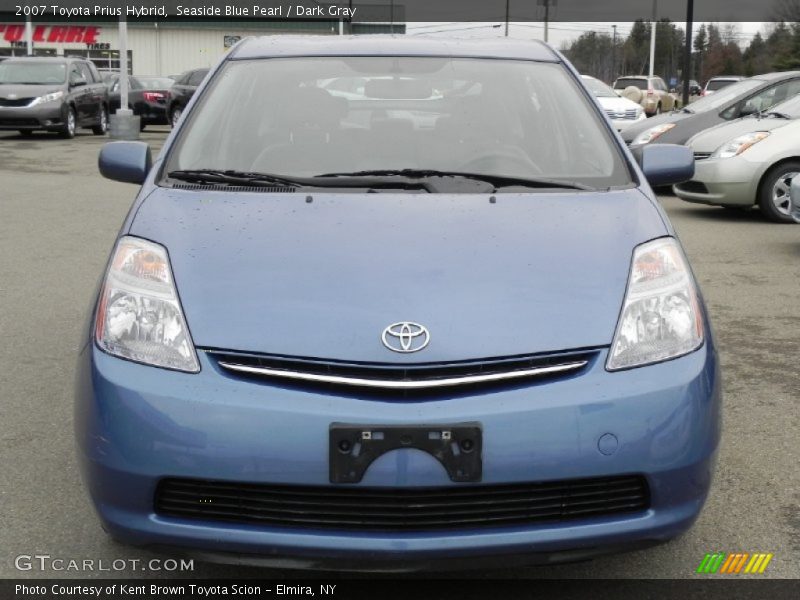Seaside Blue Pearl / Dark Gray 2007 Toyota Prius Hybrid