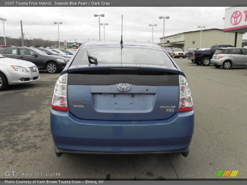 Seaside Blue Pearl / Dark Gray 2007 Toyota Prius Hybrid