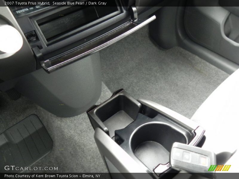 Seaside Blue Pearl / Dark Gray 2007 Toyota Prius Hybrid