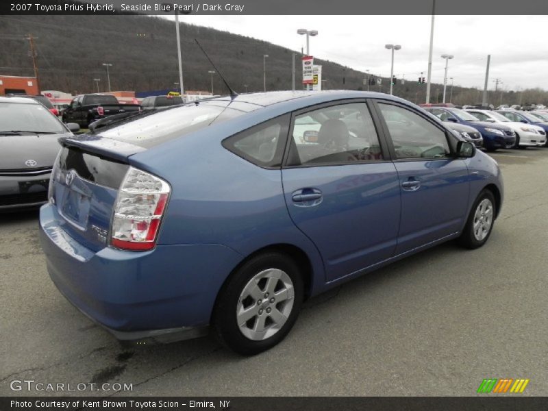 Seaside Blue Pearl / Dark Gray 2007 Toyota Prius Hybrid
