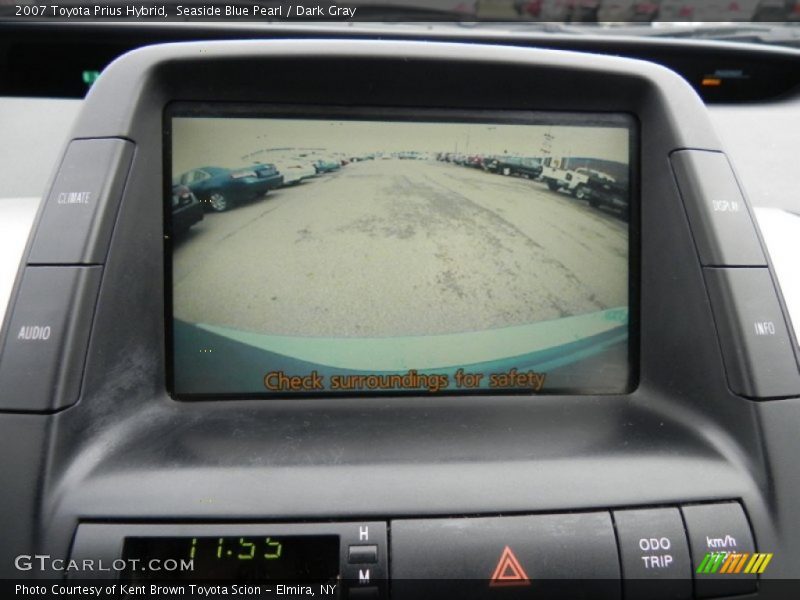 Seaside Blue Pearl / Dark Gray 2007 Toyota Prius Hybrid
