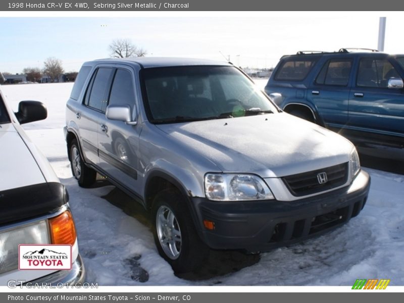 Sebring Silver Metallic / Charcoal 1998 Honda CR-V EX 4WD